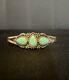 Beautiful Vintage Sterling Silver And Turquoise Cuff