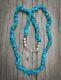 Native American Vintage Navajo Kingman Turquoise Nugget Necklace