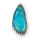 Navajo Turquoise Sterling Pendant Native American 925 Silver Vtg Signed 3 1/8