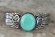 Vintage Native American Navajo Turquoise Sterling Silver LARGE, XL bracelet