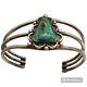 Vintage Navajo High Grade Natural Royston Turquoise Bracelet