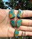 Vintage Navajo Sterling Royston Turquoise Lariat Signed Jerry N Platero