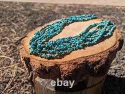Vintage Navajo Turquoise Nugget Necklace Southwestern Artistry