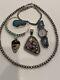 Vintage Sterling Native American Turquoise Etc LotNavajo